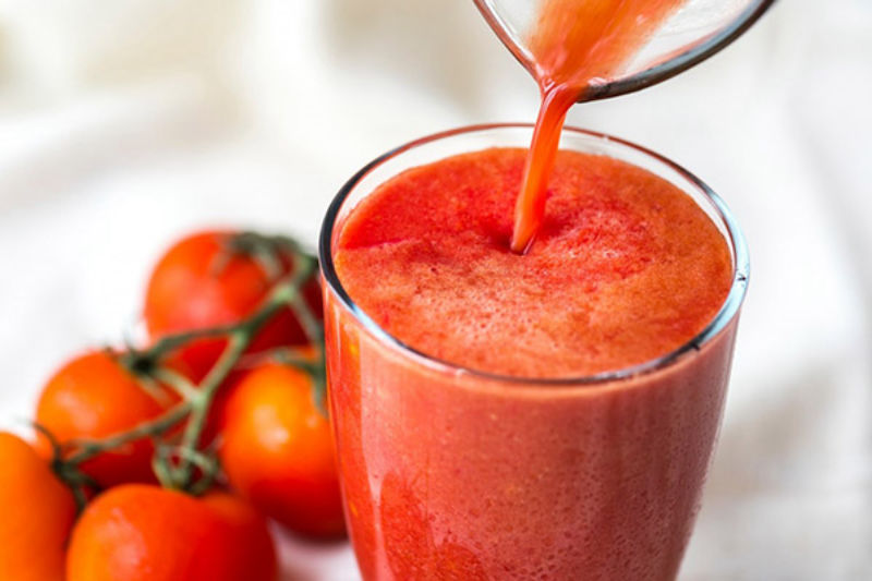 Cách làm sinh tố cà chua