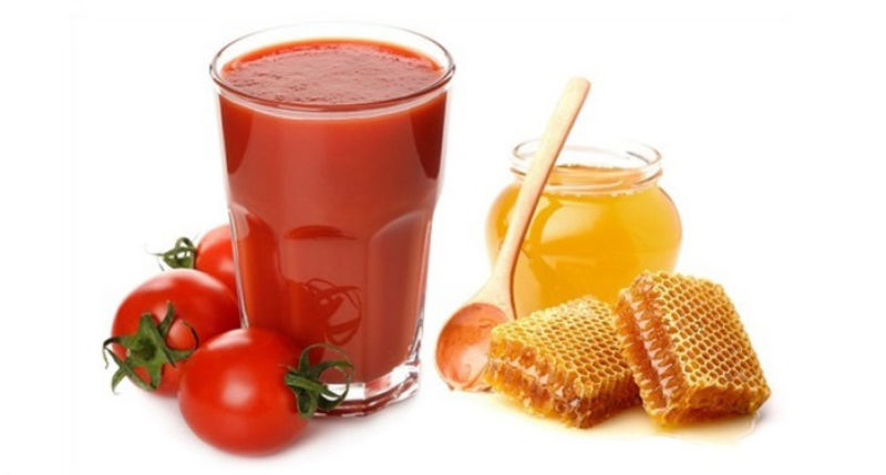 Cách làm sinh tố cà chua mật ong