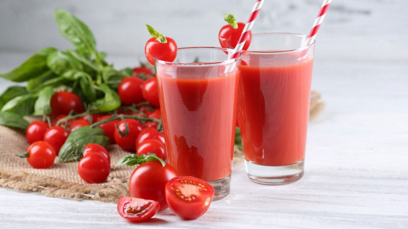 Cách làm sinh tố cà chua sữa tươi, sữa đặc