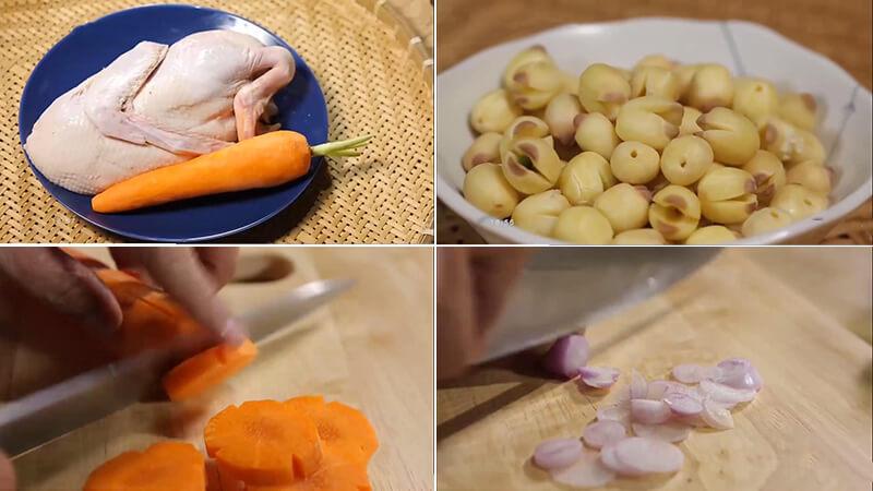 Cách làm món vịt hầm hạt sen thơm phức béo ngậy